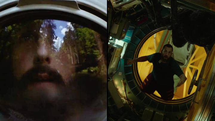 Adam Sandler dans le nouveau film de Netflix 'Spaceman' - HYTRAPE