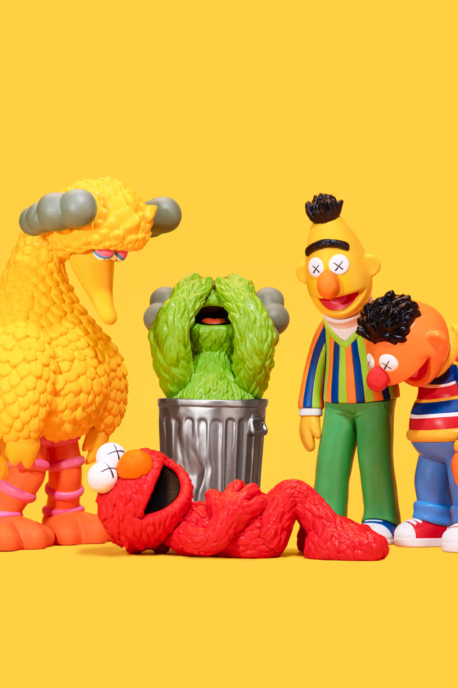 KAWS × SESAME STREET : Figurines exclusives 2025