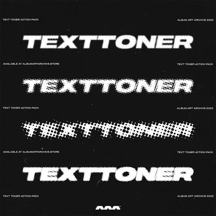 Aperçu 3 sur 3 de Text Toner, ressource Mockups par HYTRAPE