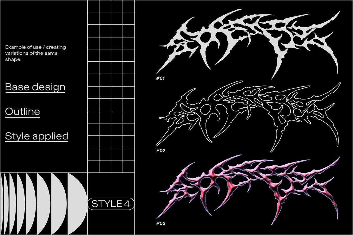 Preview 4 of 9 of Styles Pack Vol. I, Templates resource by MiksKS