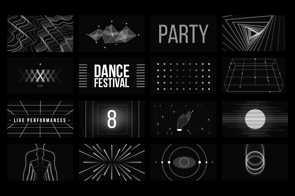 Aperçu 2 sur 4 de Tour Visual Backgrounds, ressource Mockups par HYTRAPE