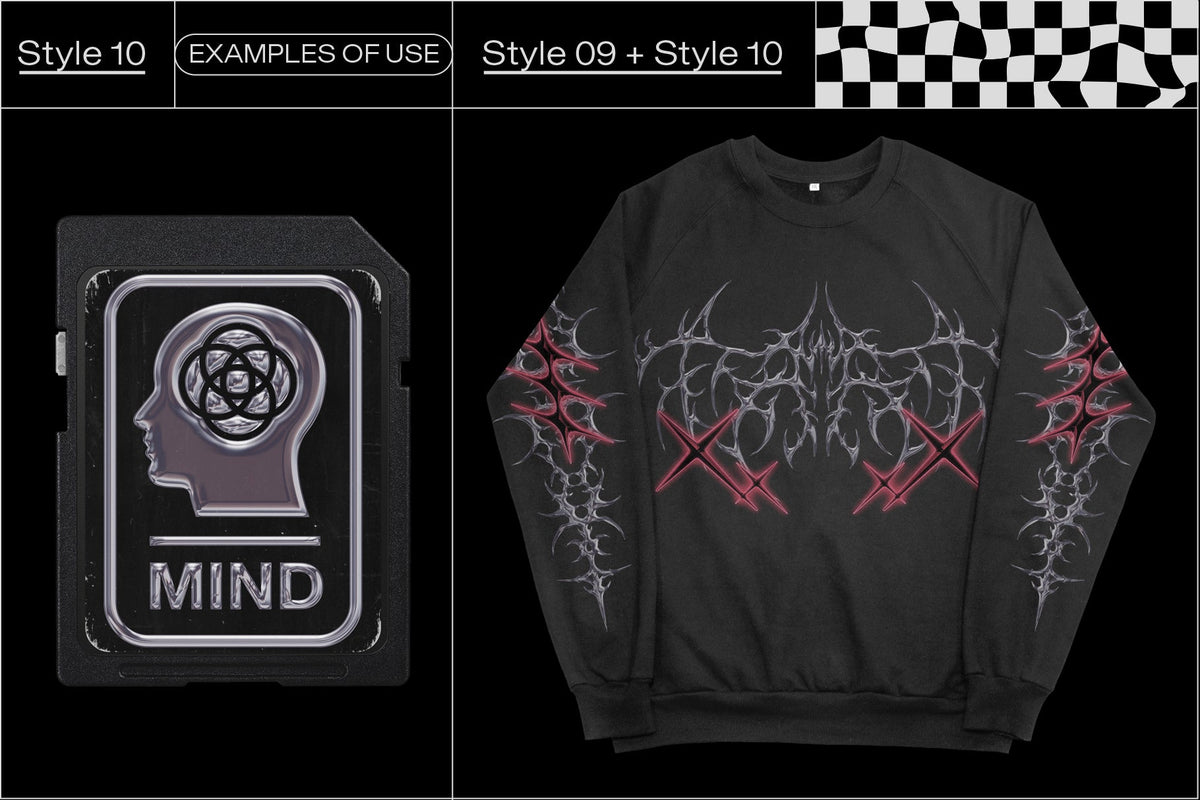 Preview 7 of 9 of Styles Pack Vol. I, Templates resource by MiksKS