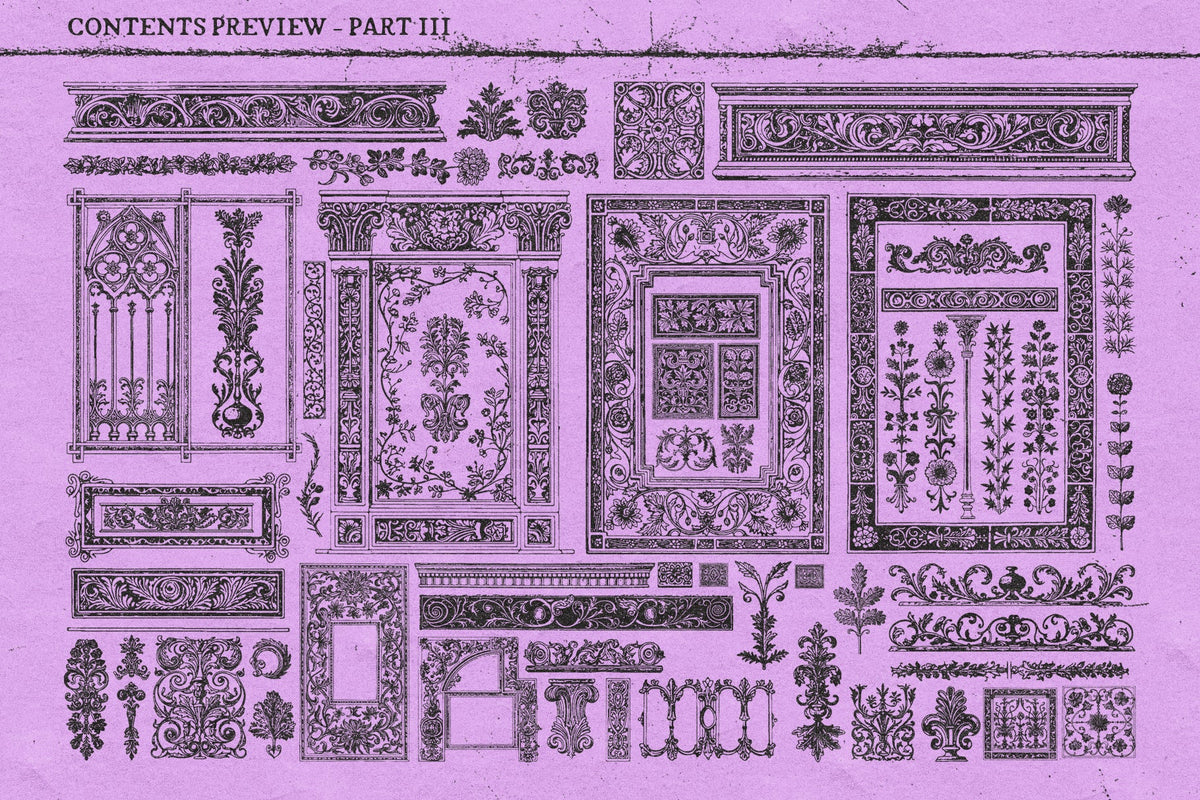 Preview 9 of 10 of Ornamental Vectors, Vectors resource by MiksKS