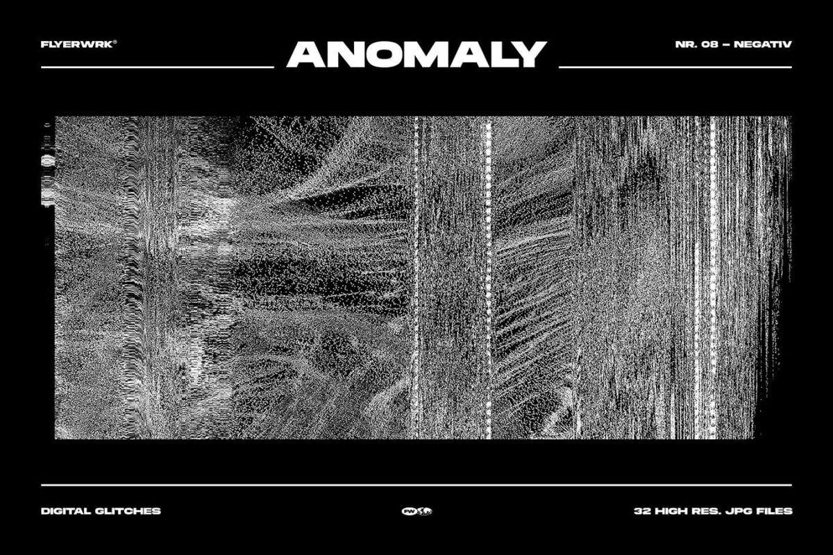 Aperçu 5 sur 7 de +30 Textures Glitch (Anomaly), ressource Mockups par HYTRAPE