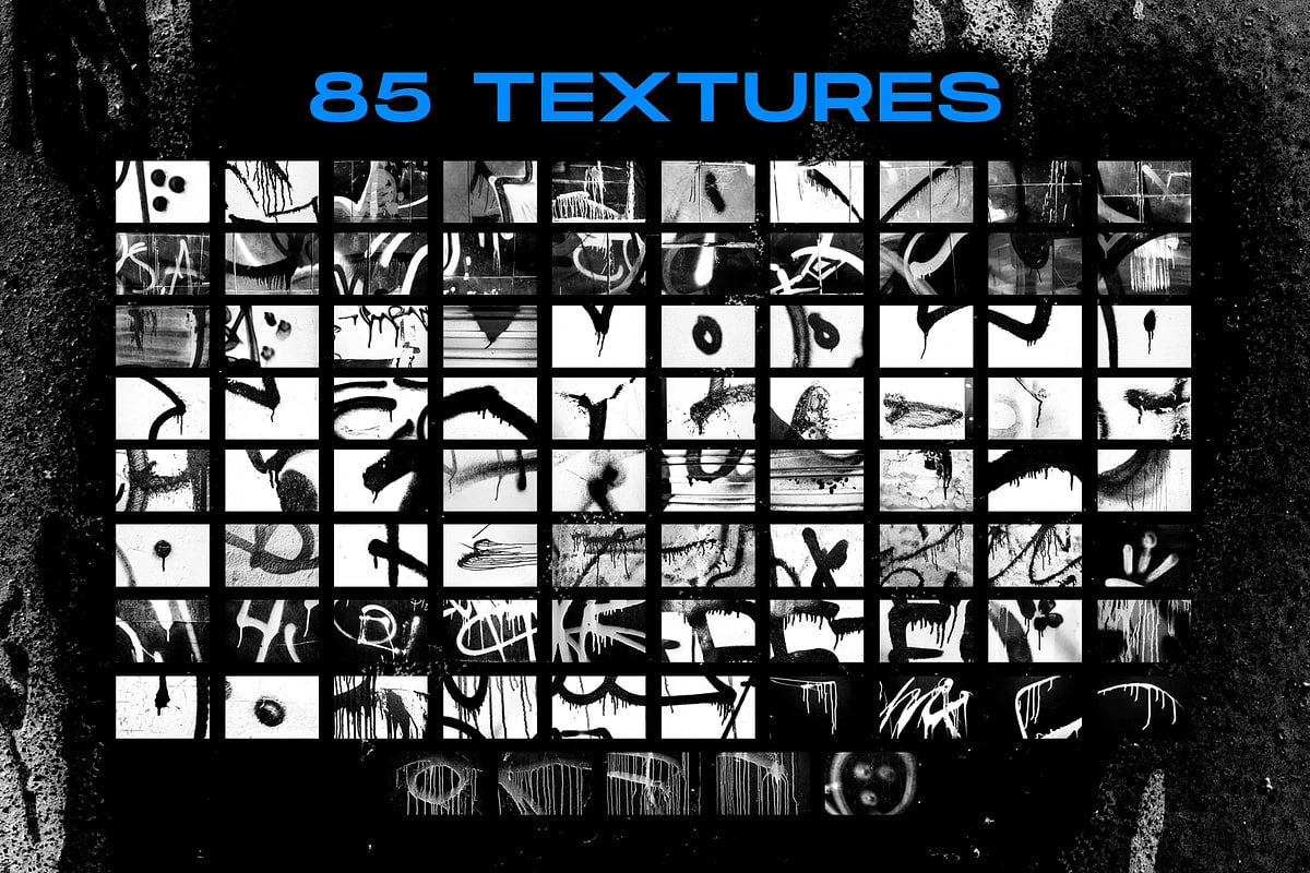85+ Graffiti Textures