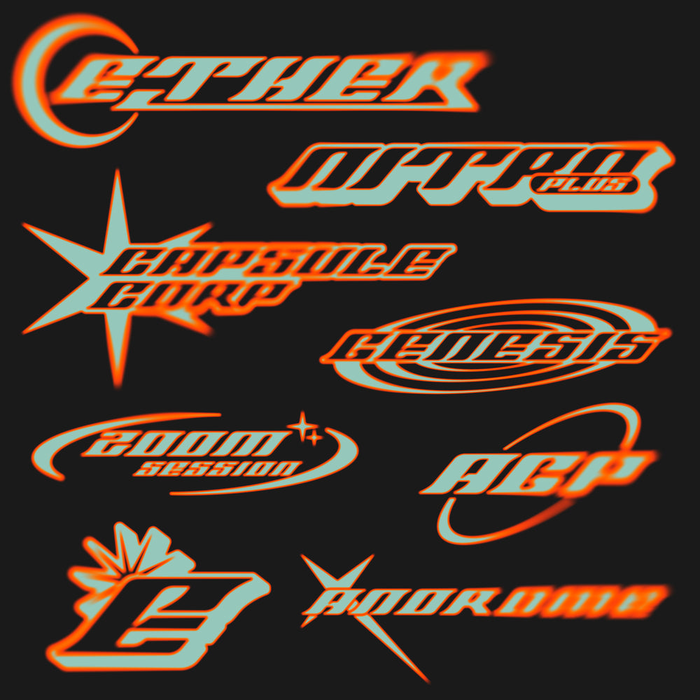 Aperçu principal de ETHER - Typeface, ressource Fonts par HYTRAPE
