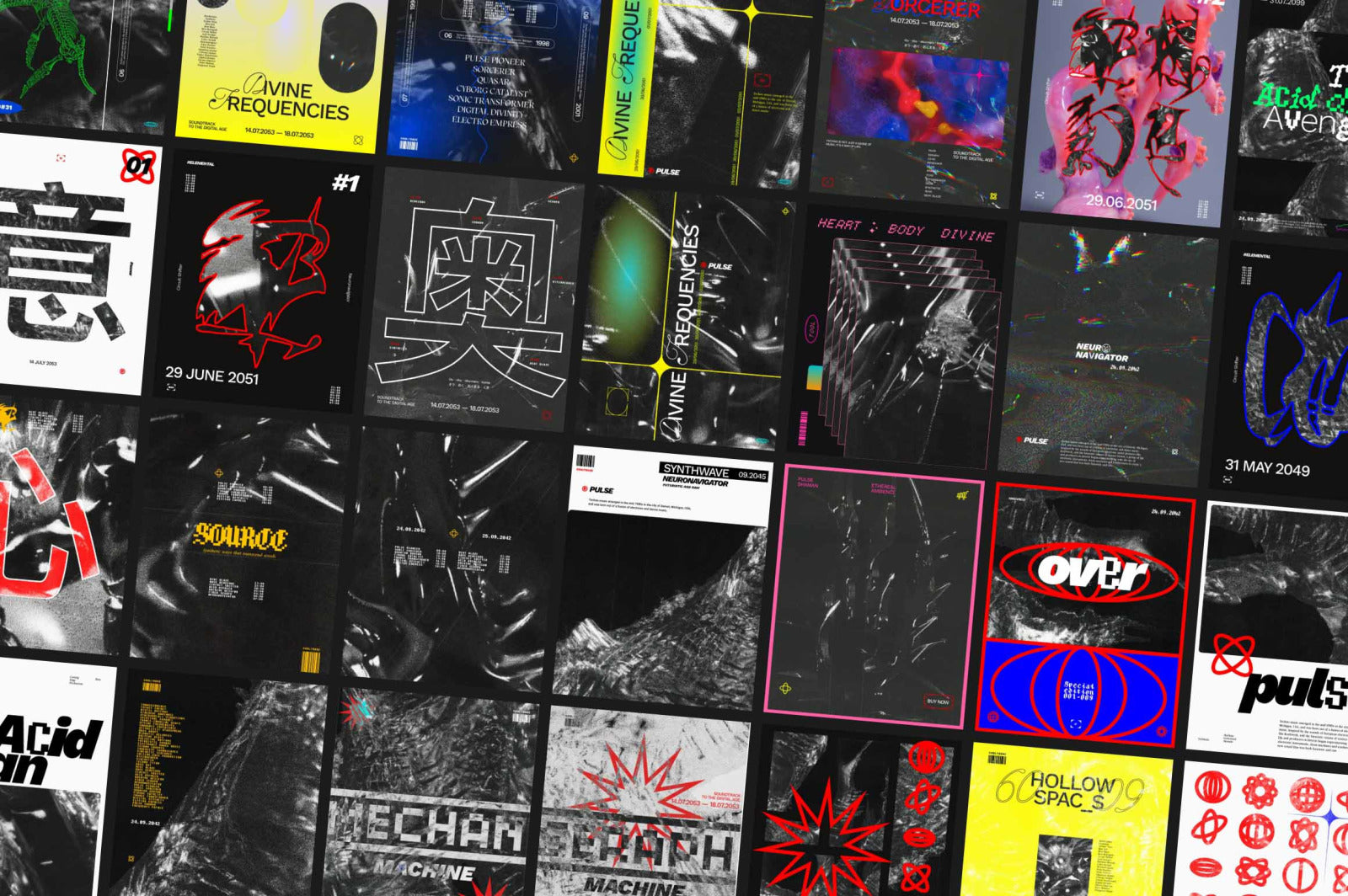 Techno Scanner — High-res Textures