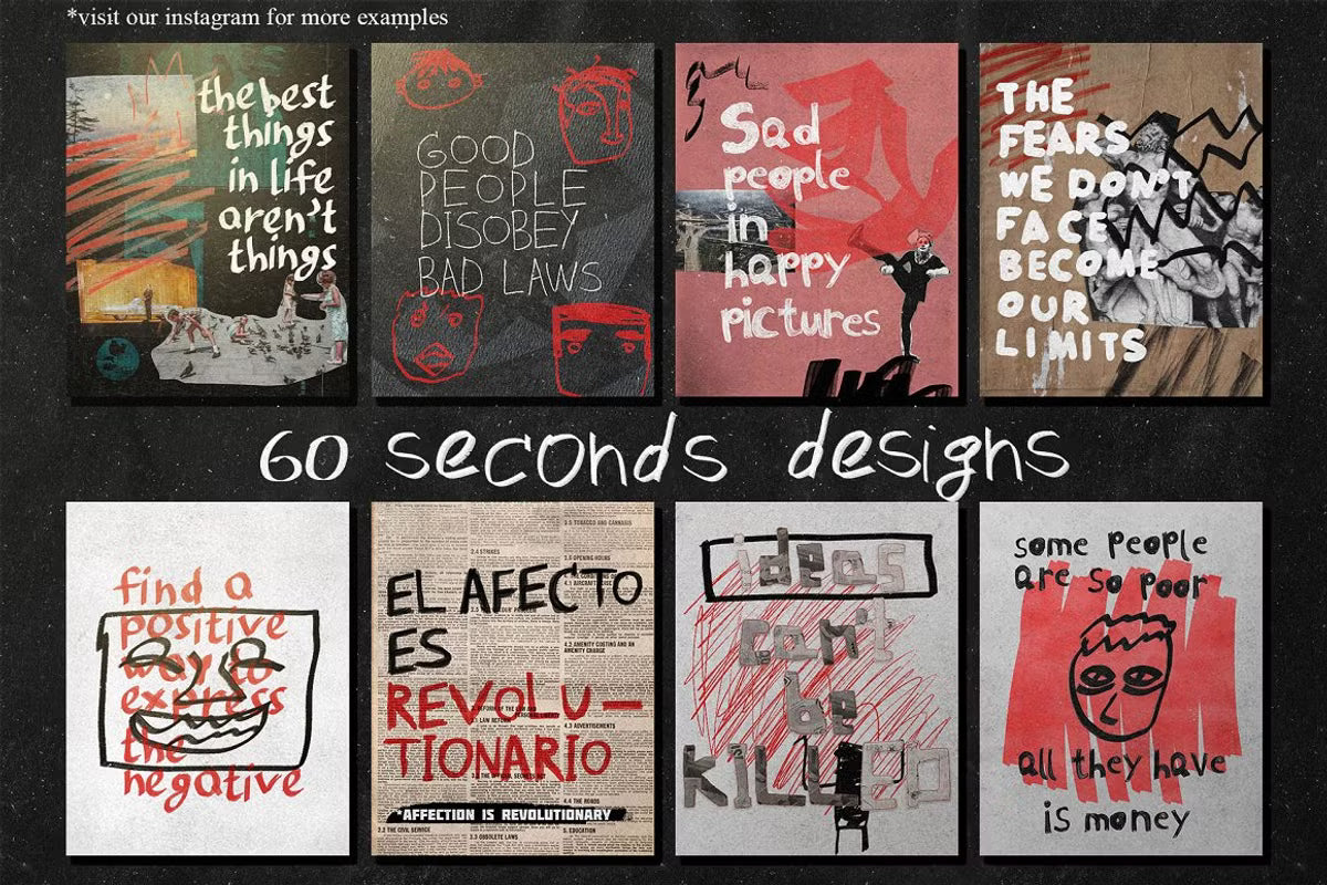 Aperçu 2 sur 6 de +1500 Mixed Media "The CHAOS" Collage, ressource Mockups par bbymedia