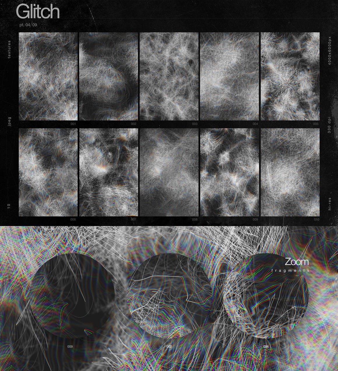 Aperçu 2 sur 9 de 100+ Graphics Pack (Zine/Grunge/Urban), ressource Mockups par HYTRAPE