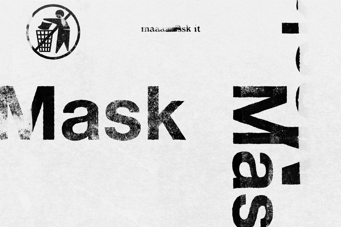 Aperçu 2 sur 3 de Printed Textures & Tools, ressource Mockups par Bracken