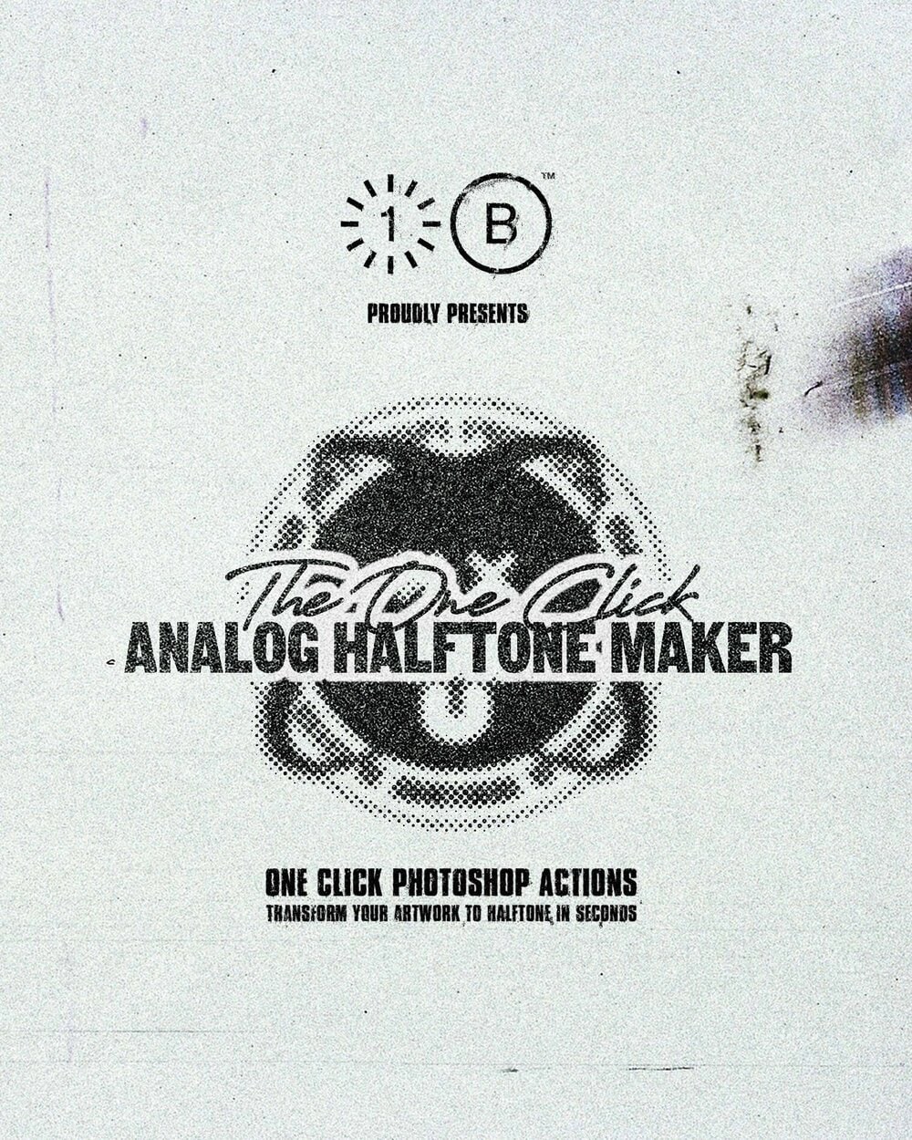 Aperçu principal de The Analog Halftone Maker, ressource Mockups par HYTRAPE