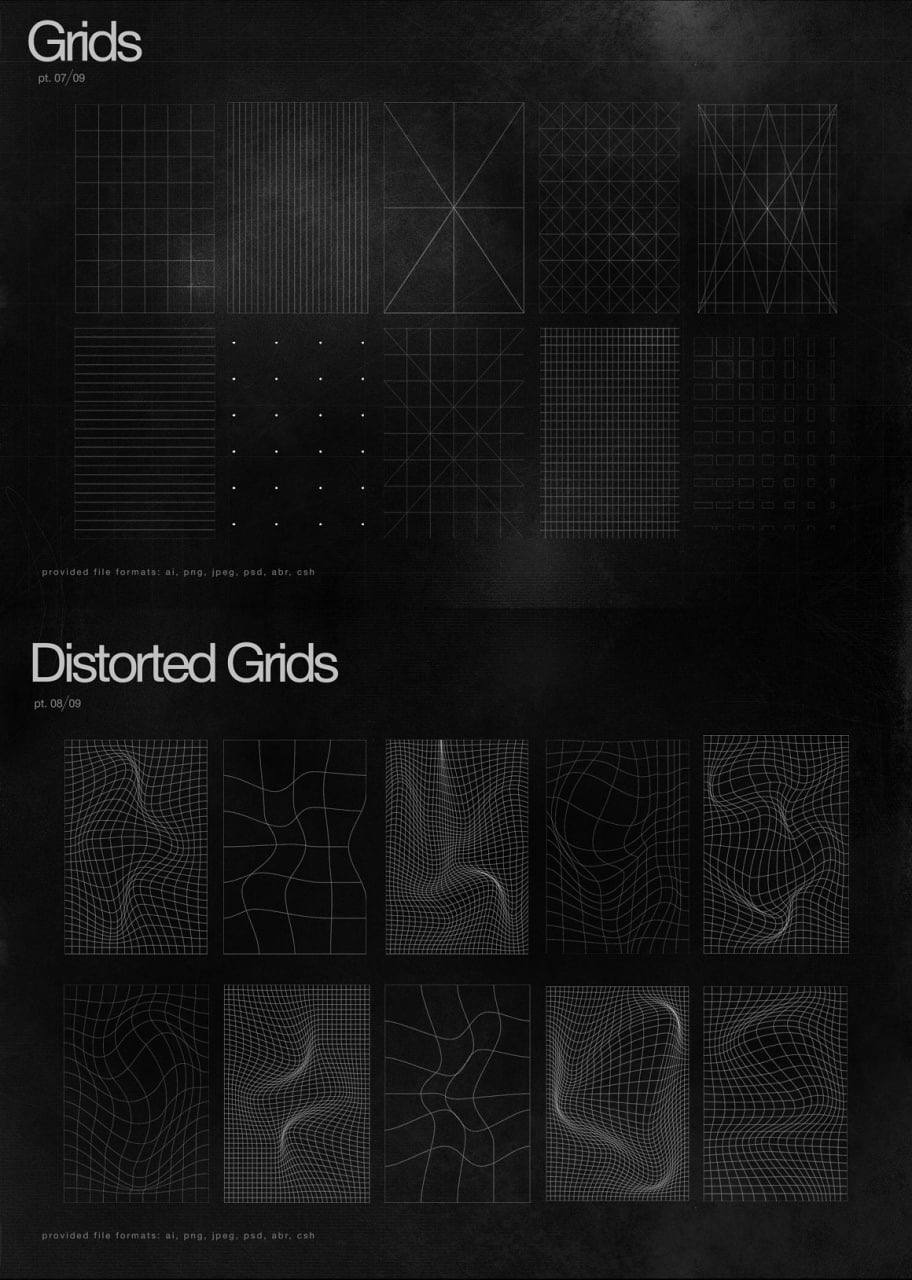 Aperçu 4 sur 9 de 100+ Graphics Pack (Zine/Grunge/Urban), ressource Mockups par HYTRAPE