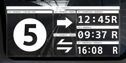 Aperçu 2 sur 6 de SST Font Family - Firm, Sharp, Technical & Pure, ressource Fonts par Akira Kobayashi