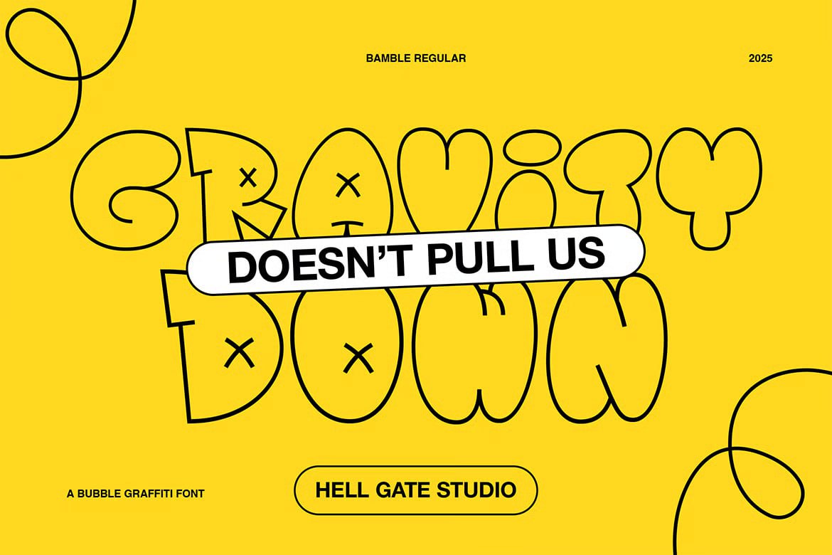 Bamble Graffiti Font