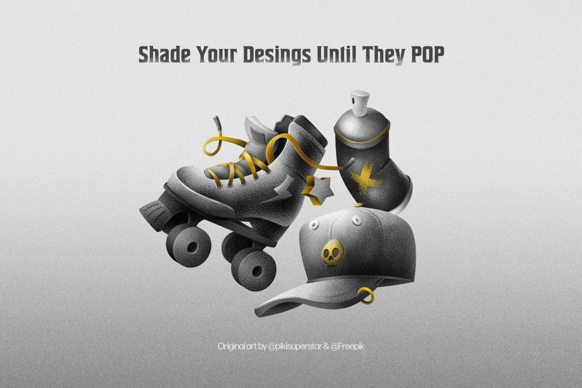 Aperçu 5 sur 8 de Grim Shader Essentiel Brush, ressource Mockups par Pixelbuddha