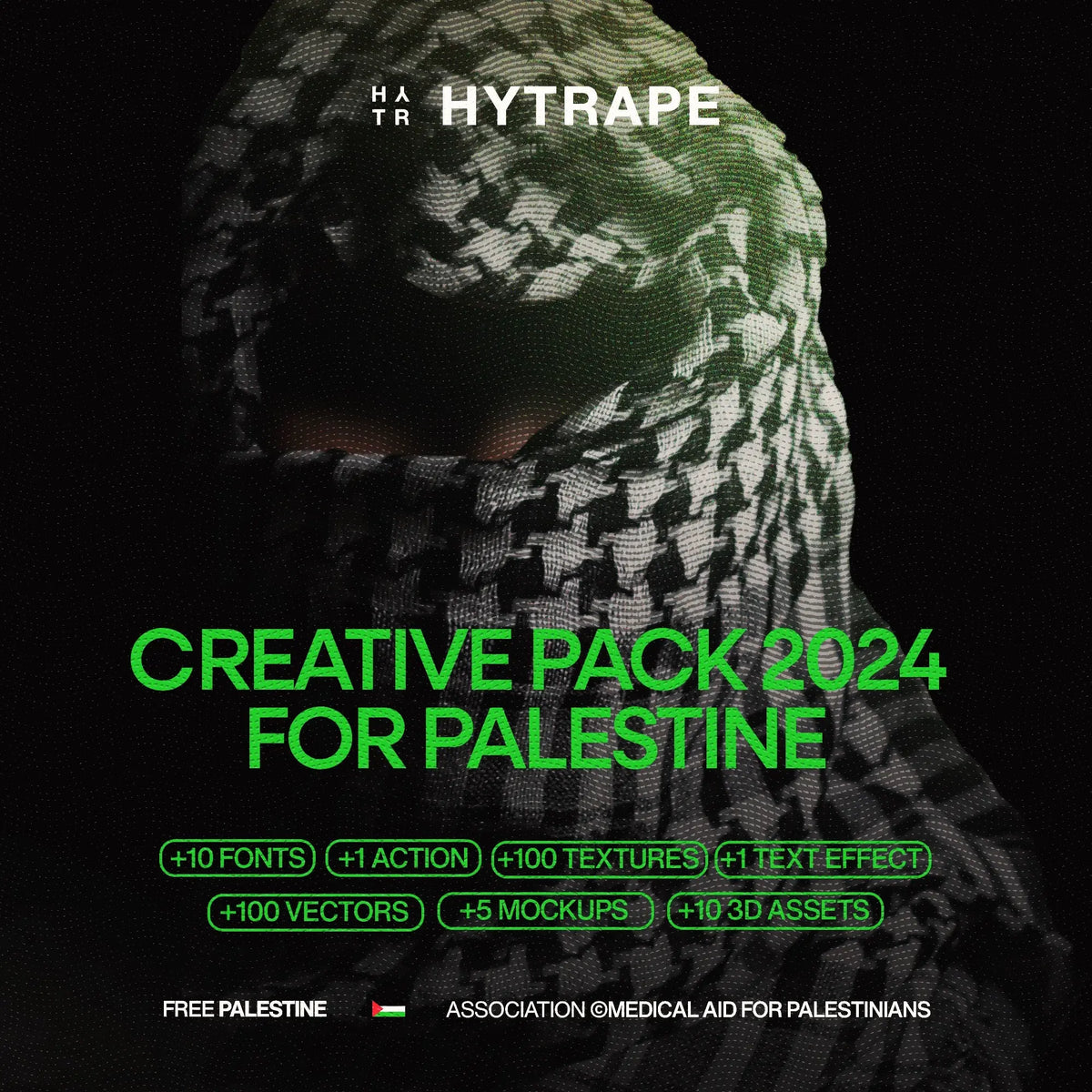 CREATIVE PACK 2024 FOR PALESTINE HYTRAPE