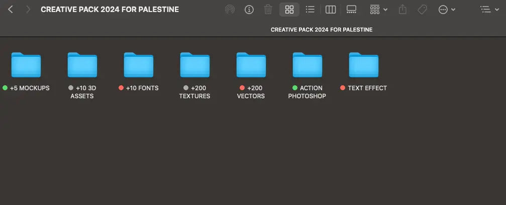 CREATIVE PACK 2024 FOR PALESTINE HYTRAPE