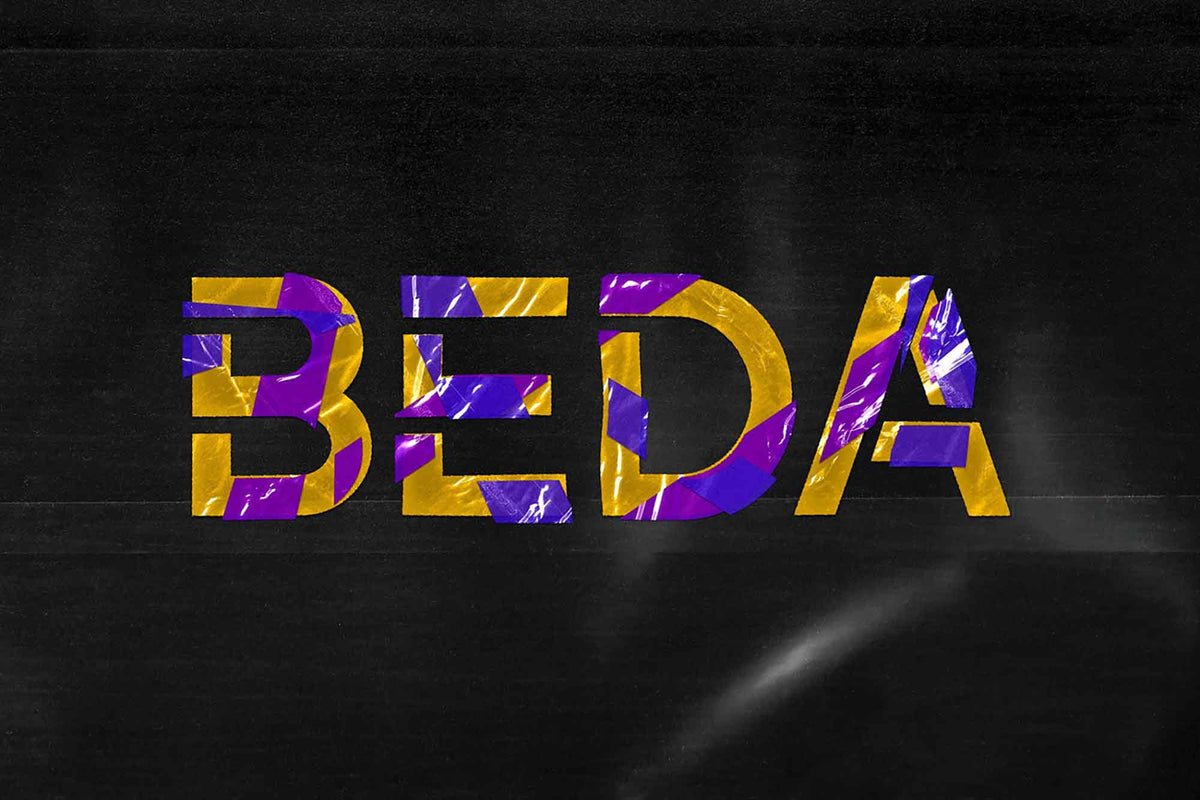 Aperçu 3 sur 4 de Plastic Tape Text Effect, ressource Fonts par HYTRAPE
