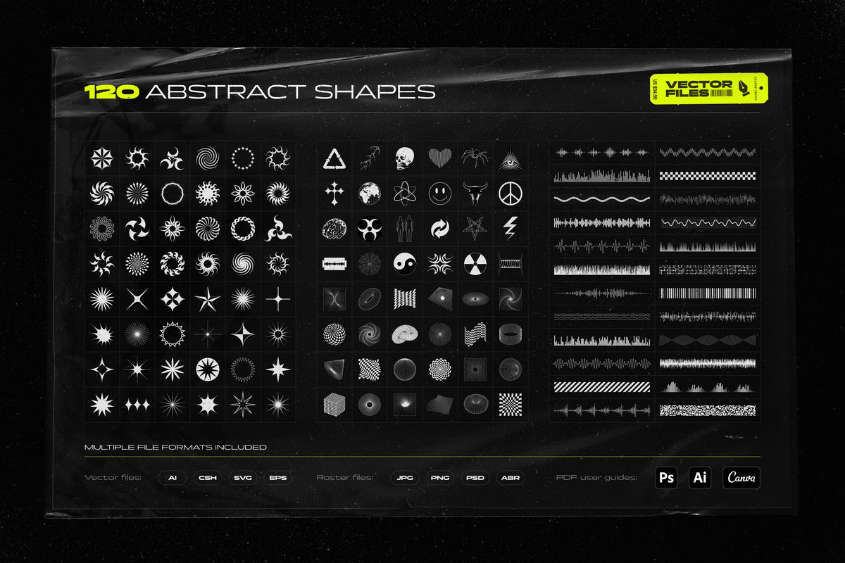 Aperçu 2 sur 11 de Abstract Shapes Mega Pack, ressource Audio par Samolevsky