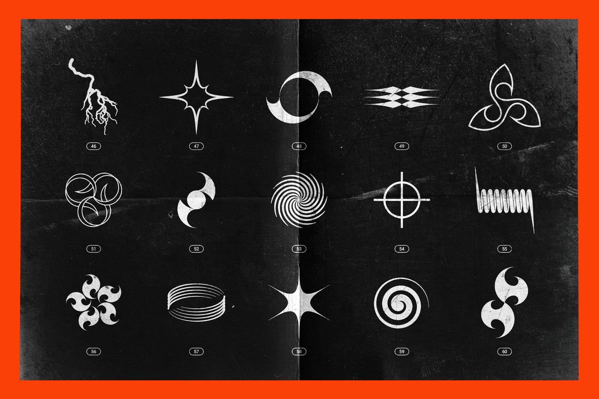 Aperçu 22 sur 26 de Chrome and Vector - Abstract Shapes Bundle, ressource Vectors par Samolevsky