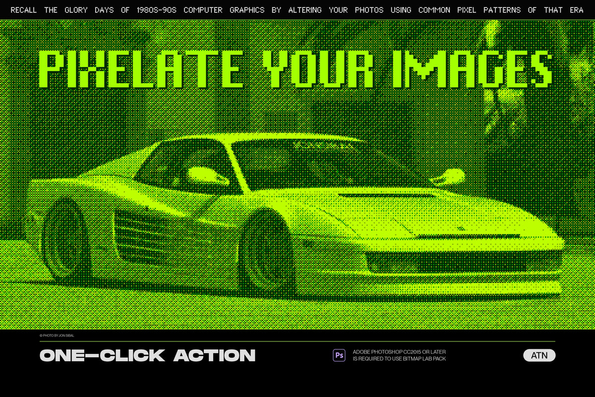 Aperçu 5 sur 31 de Bitmap Lab - One-Click Pixel Halftone Action, ressource Vectors par Samolevsky