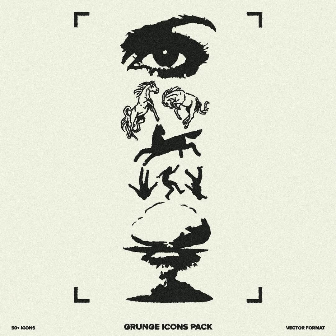 +50 GRUNGE ICONS PACK