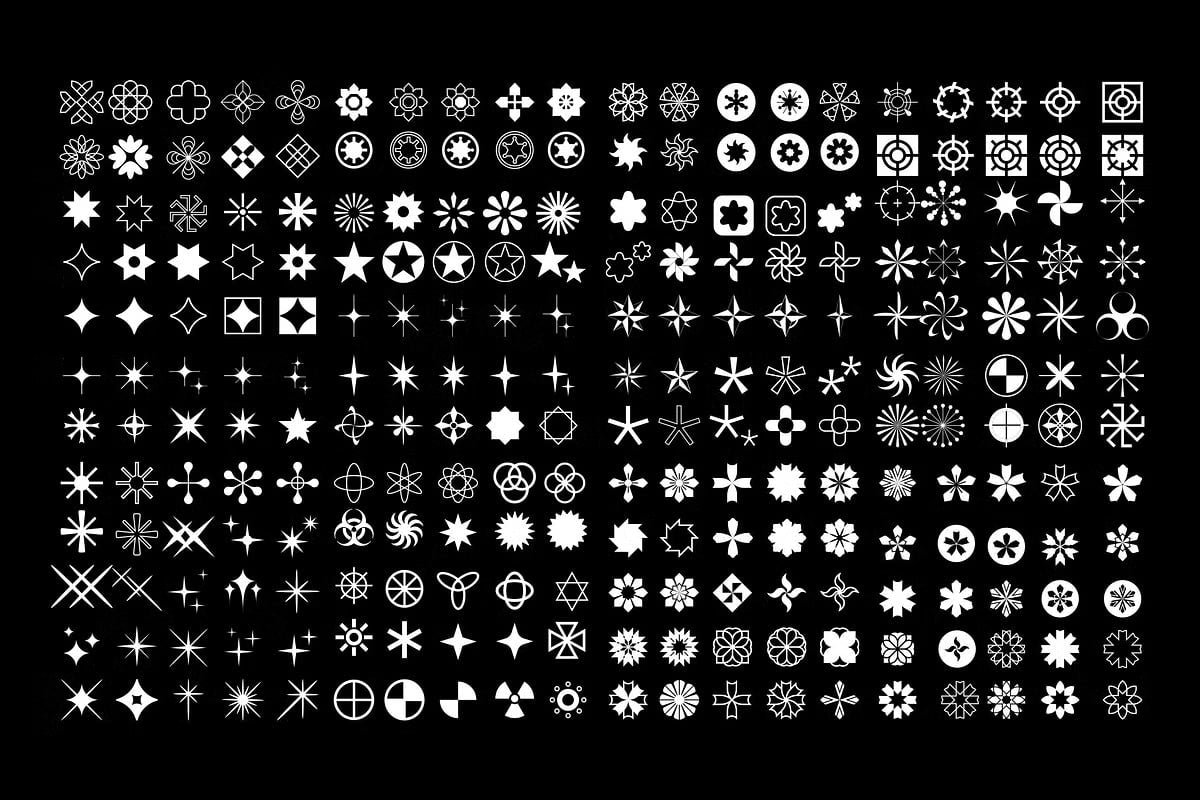 Aperçu 4 sur 5 de +1000 Stars Icon Vector Design, ressource Mockups par HYTRAPE