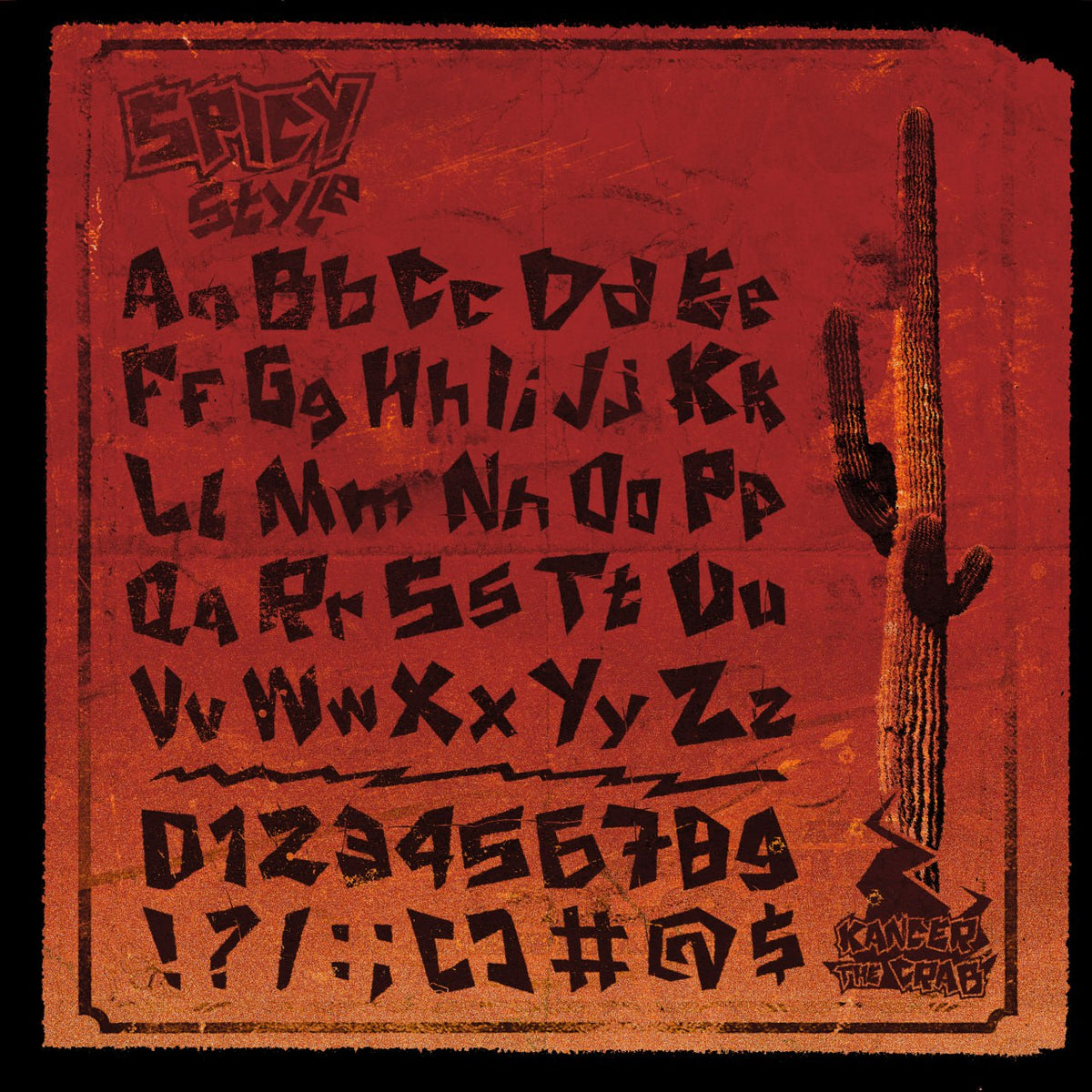 Aperçu 4 sur 4 de El Chapo Font, ressource Fonts par HYTRAPE