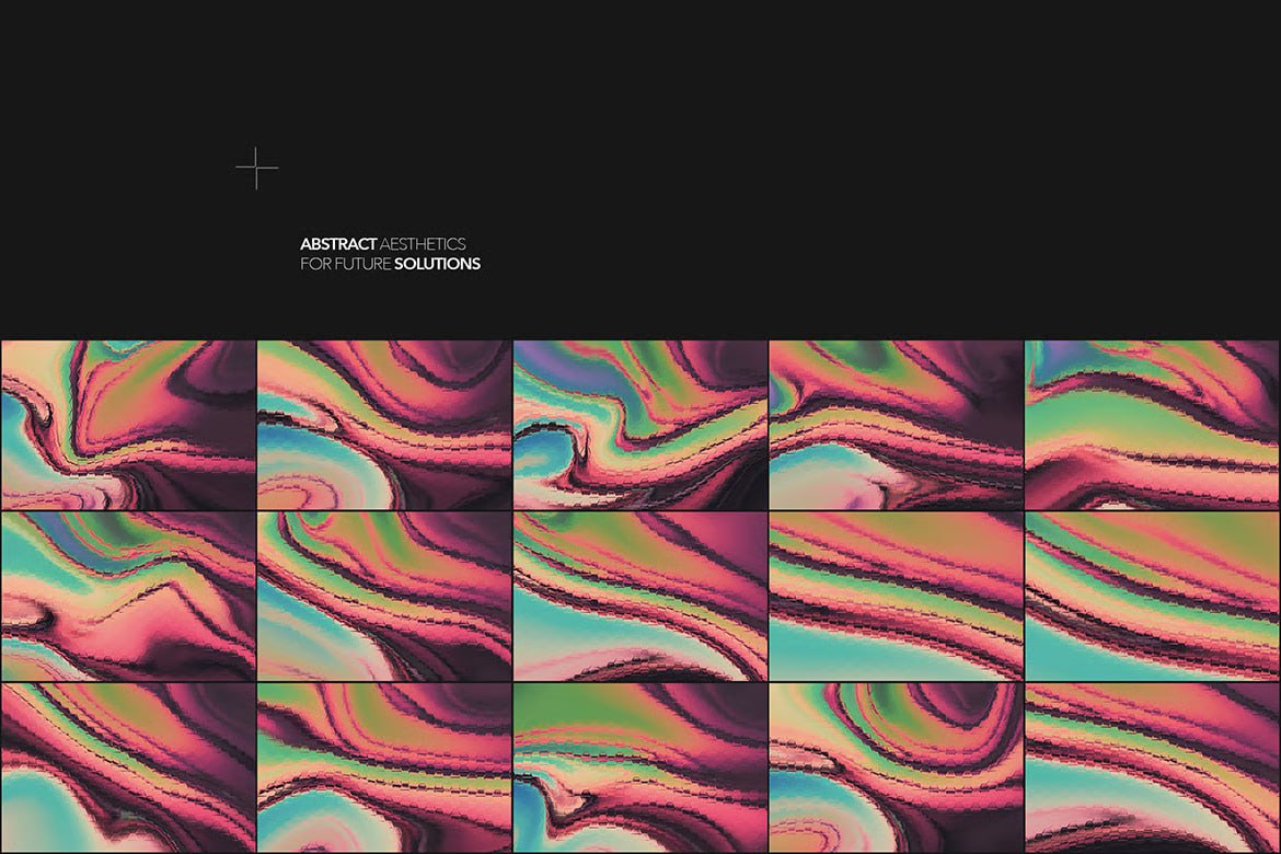 Aperçu 5 sur 7 de 45 Acid Gradient Textures, ressource Mockups par HYTRAPE