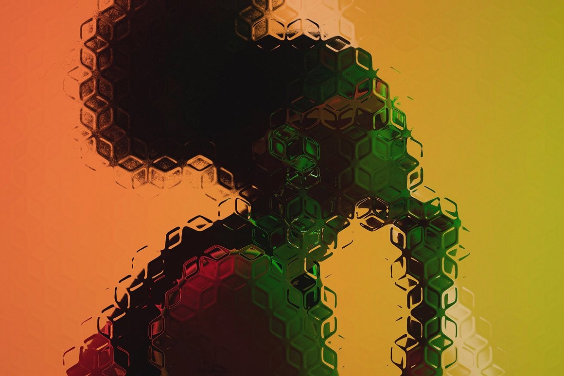 Refraction & Distortion Glass Effect