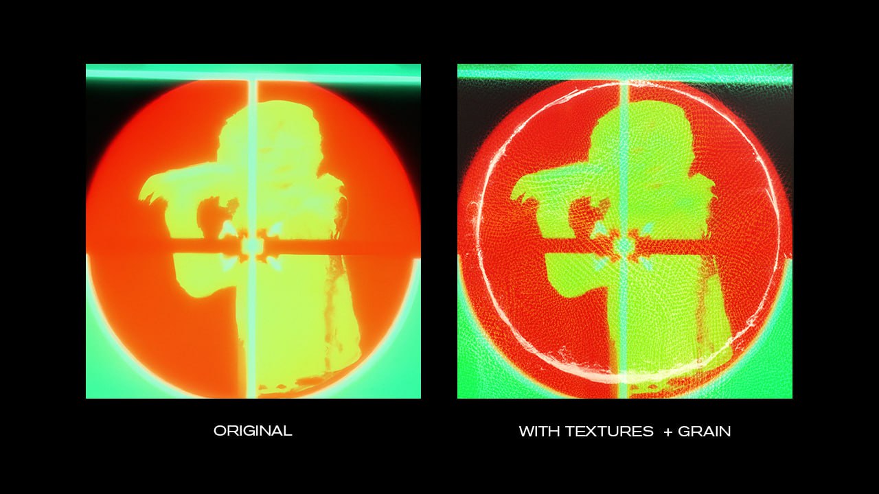 Texturas y superposiciones de grano