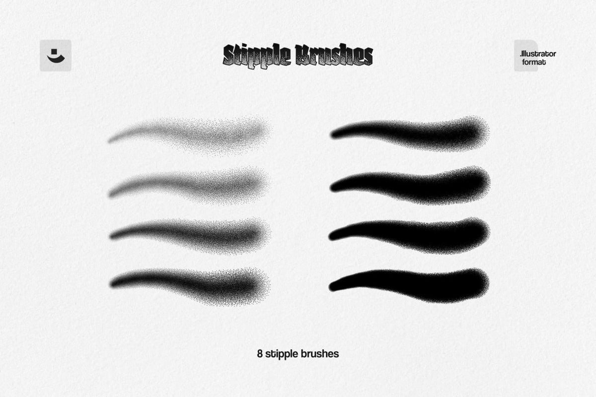 Aperçu 5 sur 5 de Stipples Brushes, ressource Actions et brushes par HYTRAPE