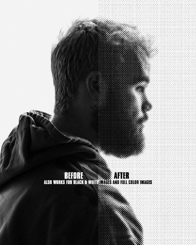 Aperçu 5 sur 7 de The Analog Halftone Maker, ressource Mockups par HYTRAPE