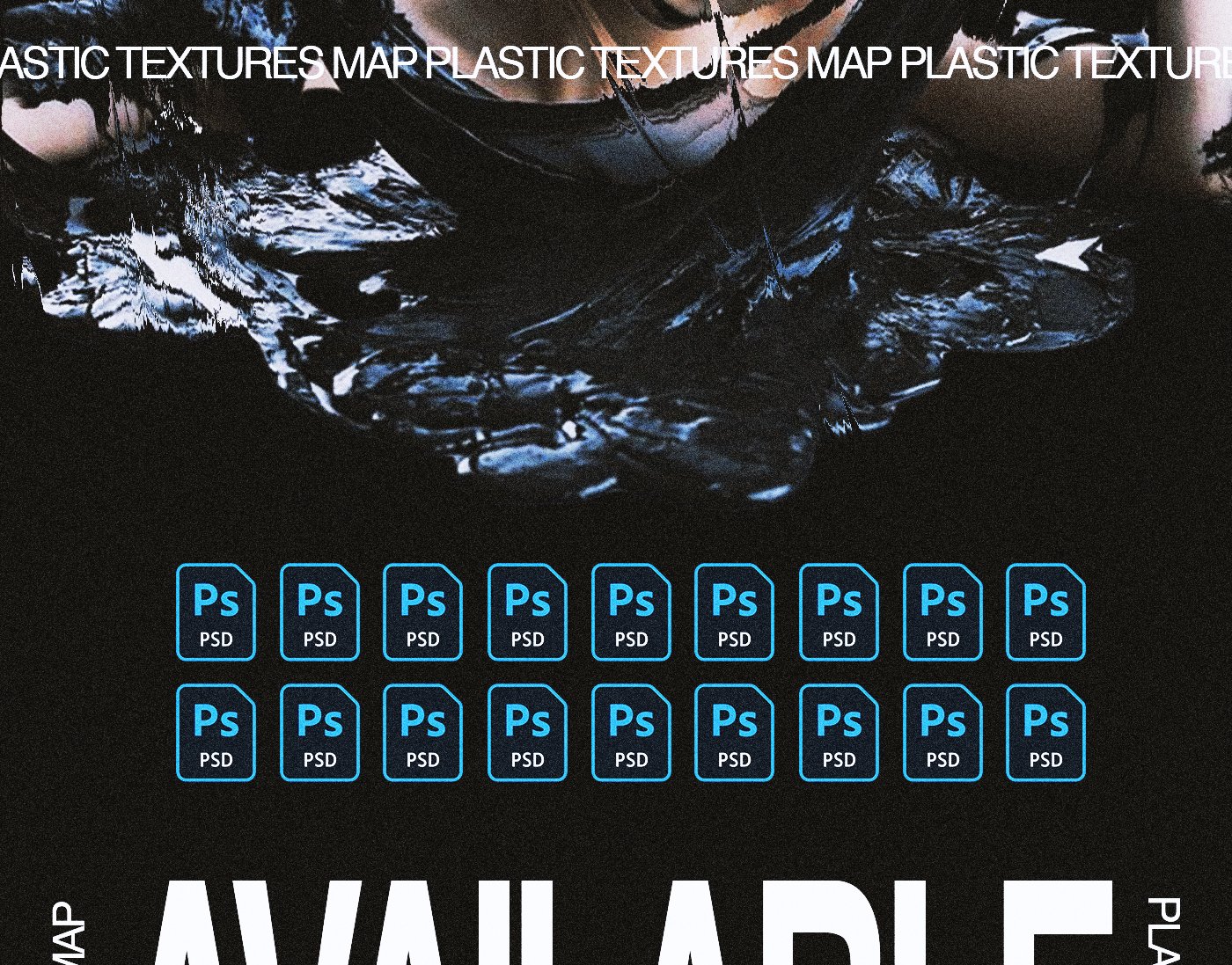+50 Texturas Plásticas (PSD)