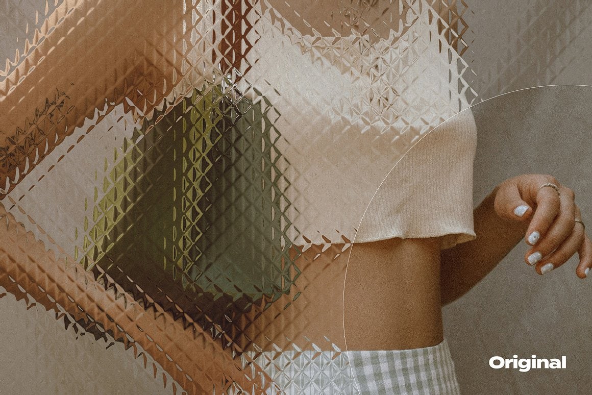 Aperçu 4 sur 4 de Refraction & Distortion Glass Effect, ressource Mockups par HYTRAPE
