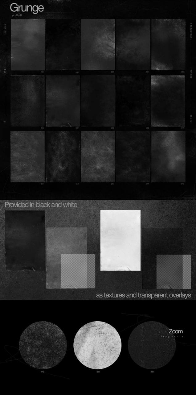 Aperçu 8 sur 9 de 100+ Graphics Pack (Zine/Grunge/Urban), ressource Mockups par HYTRAPE