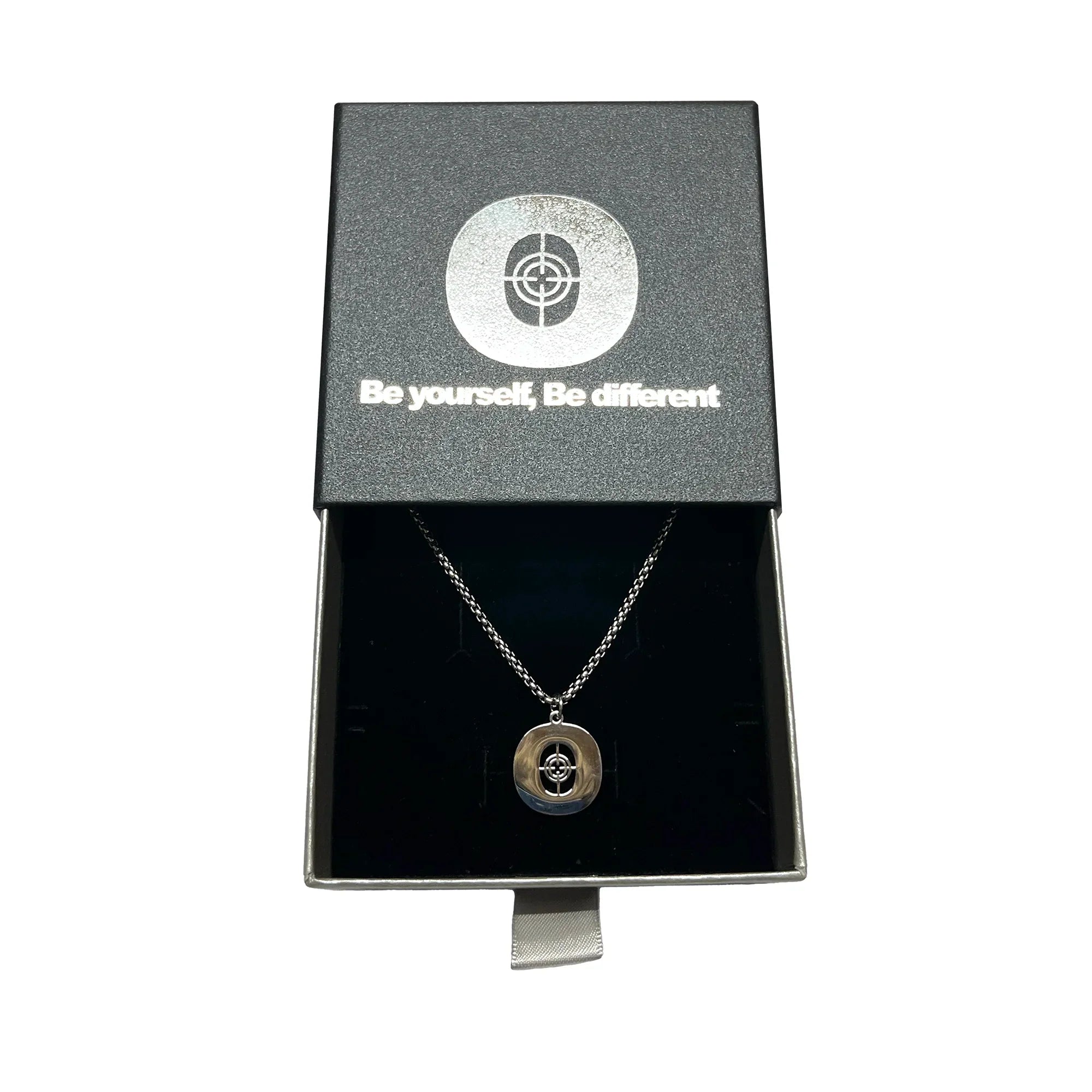 Target logo necklace