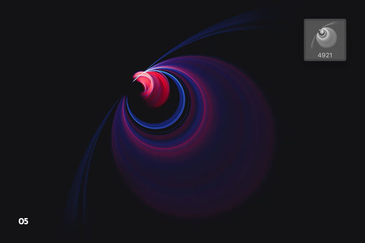 Aperçu 6 sur 7 de Futuristic Light Effects, ressource Actions et brushes par HYTRAPE