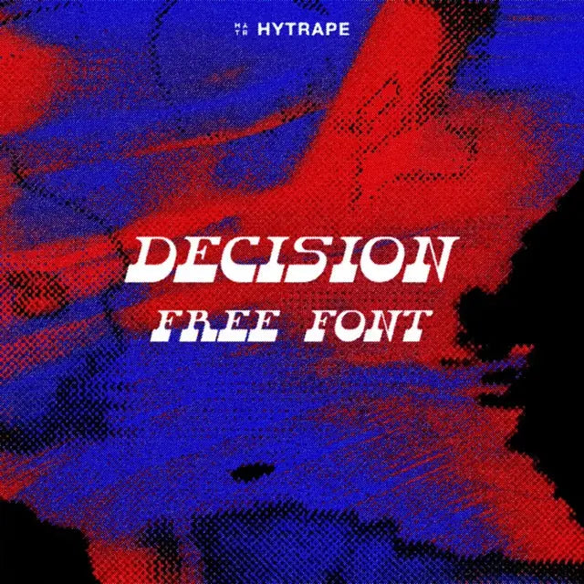 DECISION FONT (FREE) HYTRAPE