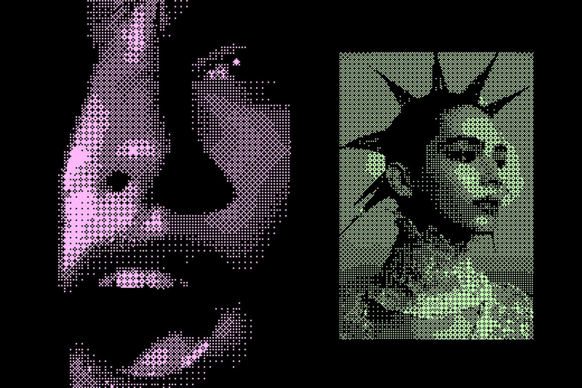 Aperçu 6 sur 7 de Dithered Bitmap Photo Effect, ressource Mockups par Pixelbuddha