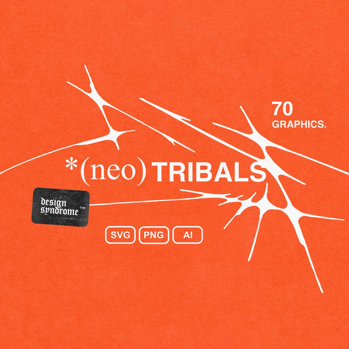 Aperçu principal de +70 NEO TRIBALS, ressource Mockups par Design Syndrome
