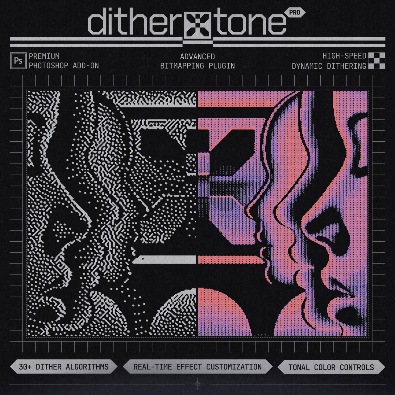 Efecto dithertone