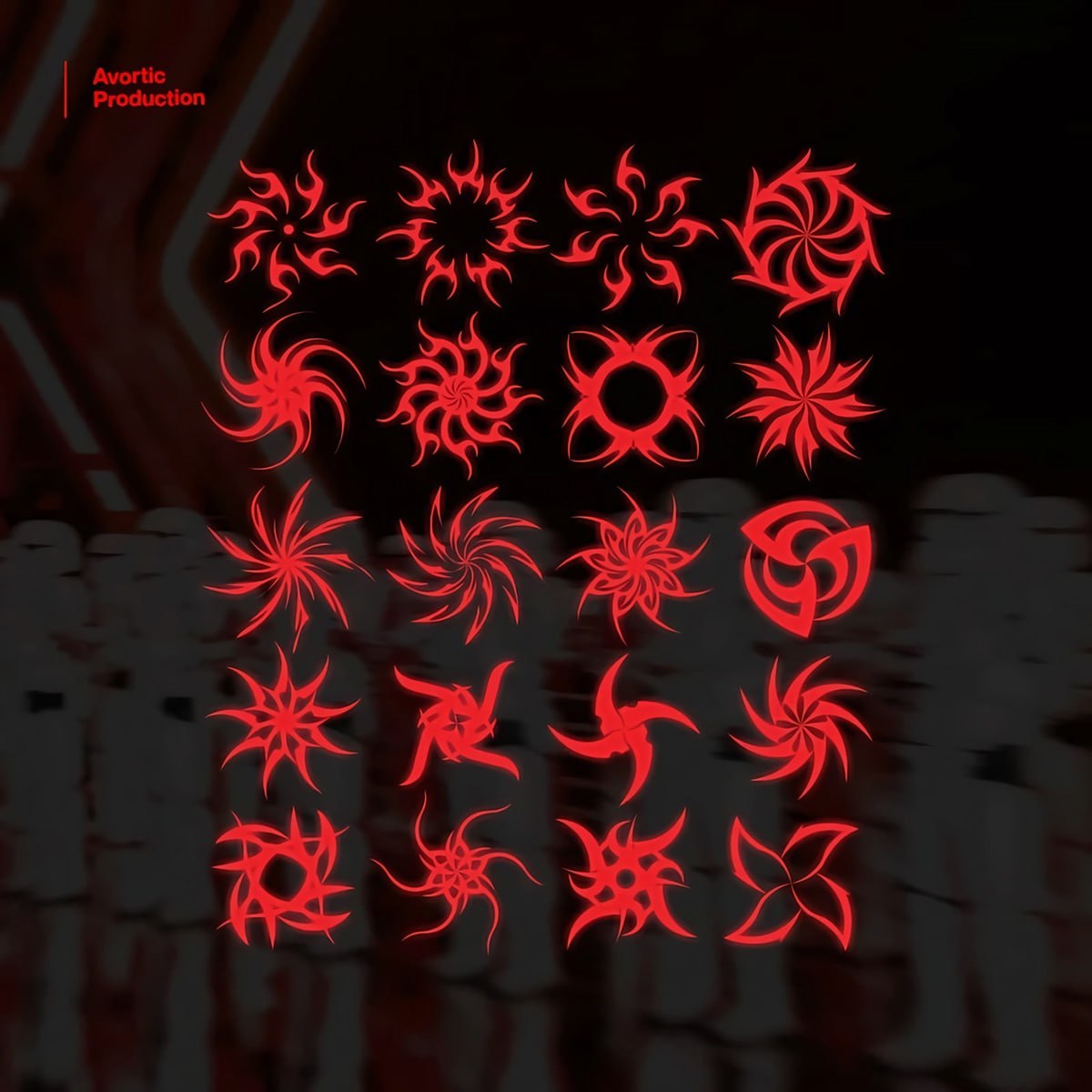 Aperçu 2 sur 2 de Tribal Shape, ressource Mockups par HYTRAPE