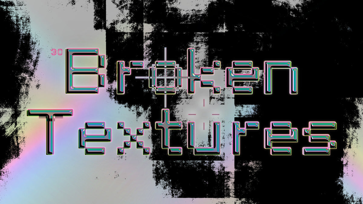 Aperçu 6 sur 6 de 50 Broken Textures, ressource Mockups par HYTRAPE
