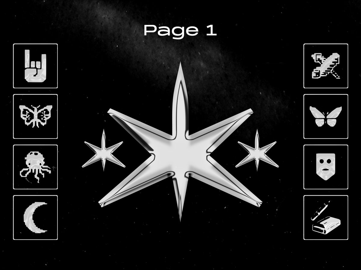 Aperçu 2 sur 4 de Y2K Shapes FREE Pack, ressource Mockups par HYTRAPE