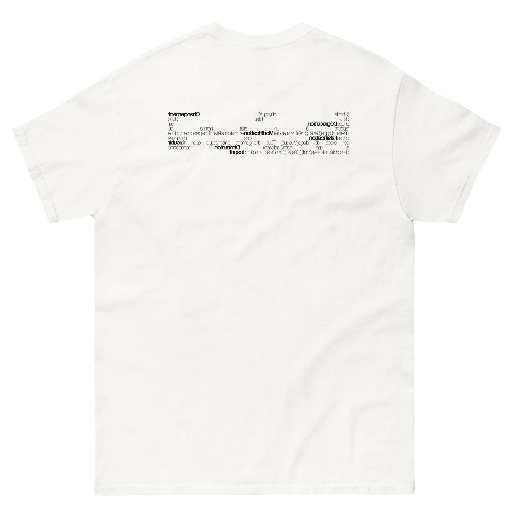 T-shirt "ALTÉRATION" HYTRAPE x salut_cest_paul