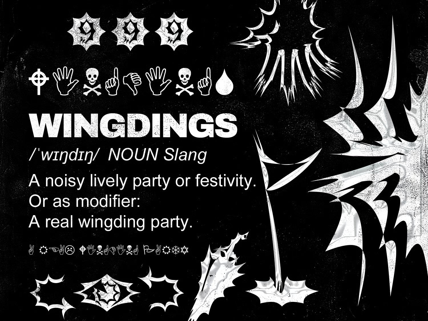 +900 Wingding Shapes Pack