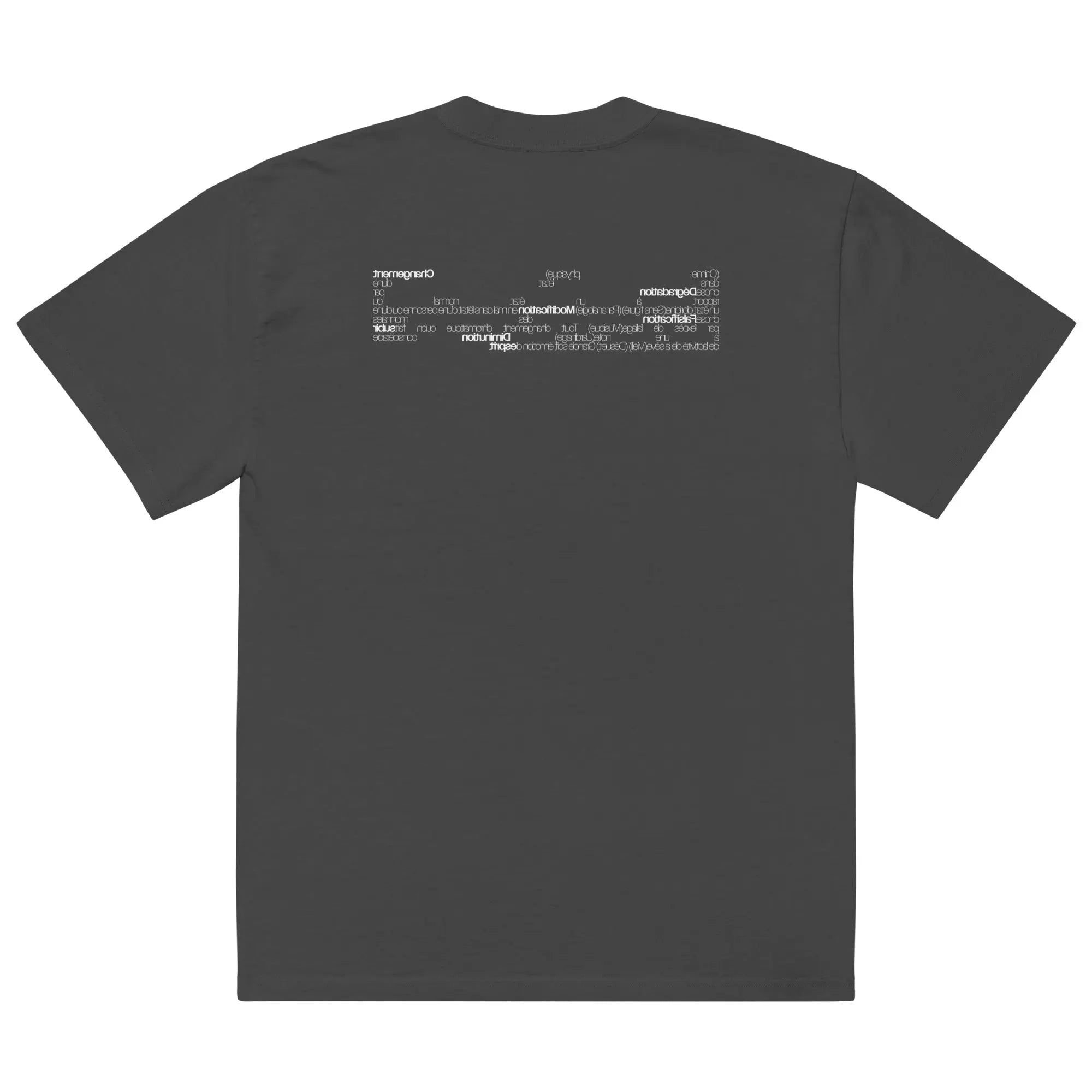 TEE SHIRT 'ALTÉRATION' HYTRAPE