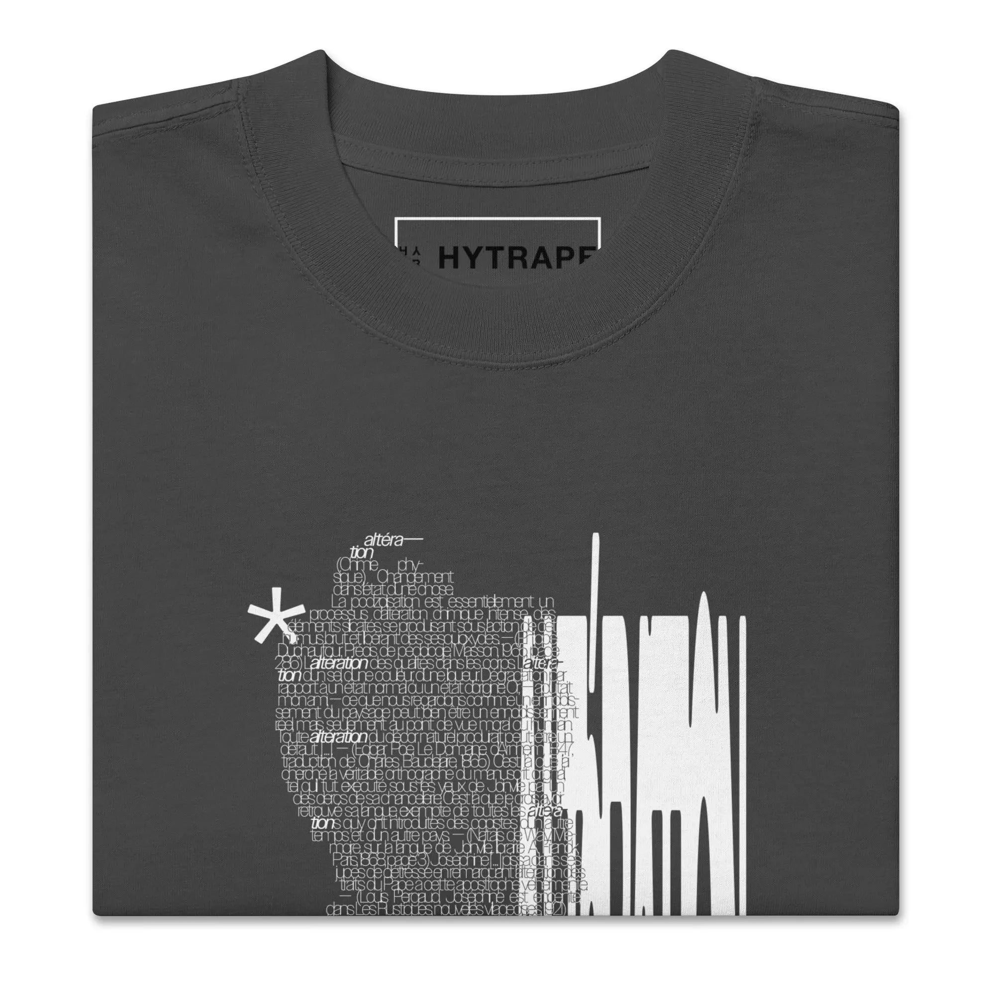 T-shirt oversize délavé HYTRAPE