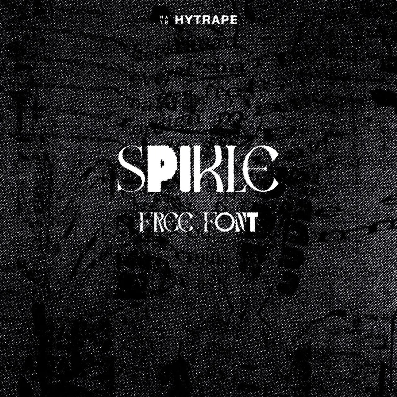 SPIKLE FONT (FREE) HYTRAPE